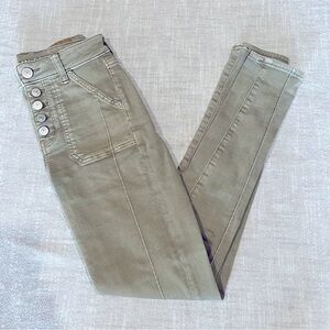American Eagle High Rise Olive Jeans
